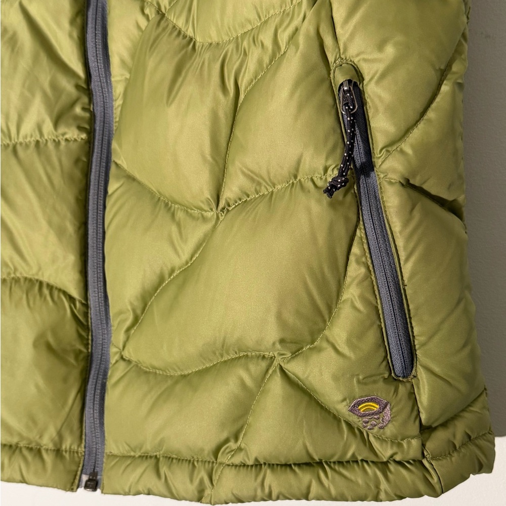 Mountain Hardwear Women’s Medium Down Puffer Vest Sage Green 85/15 Fill - Picture 8 of 8